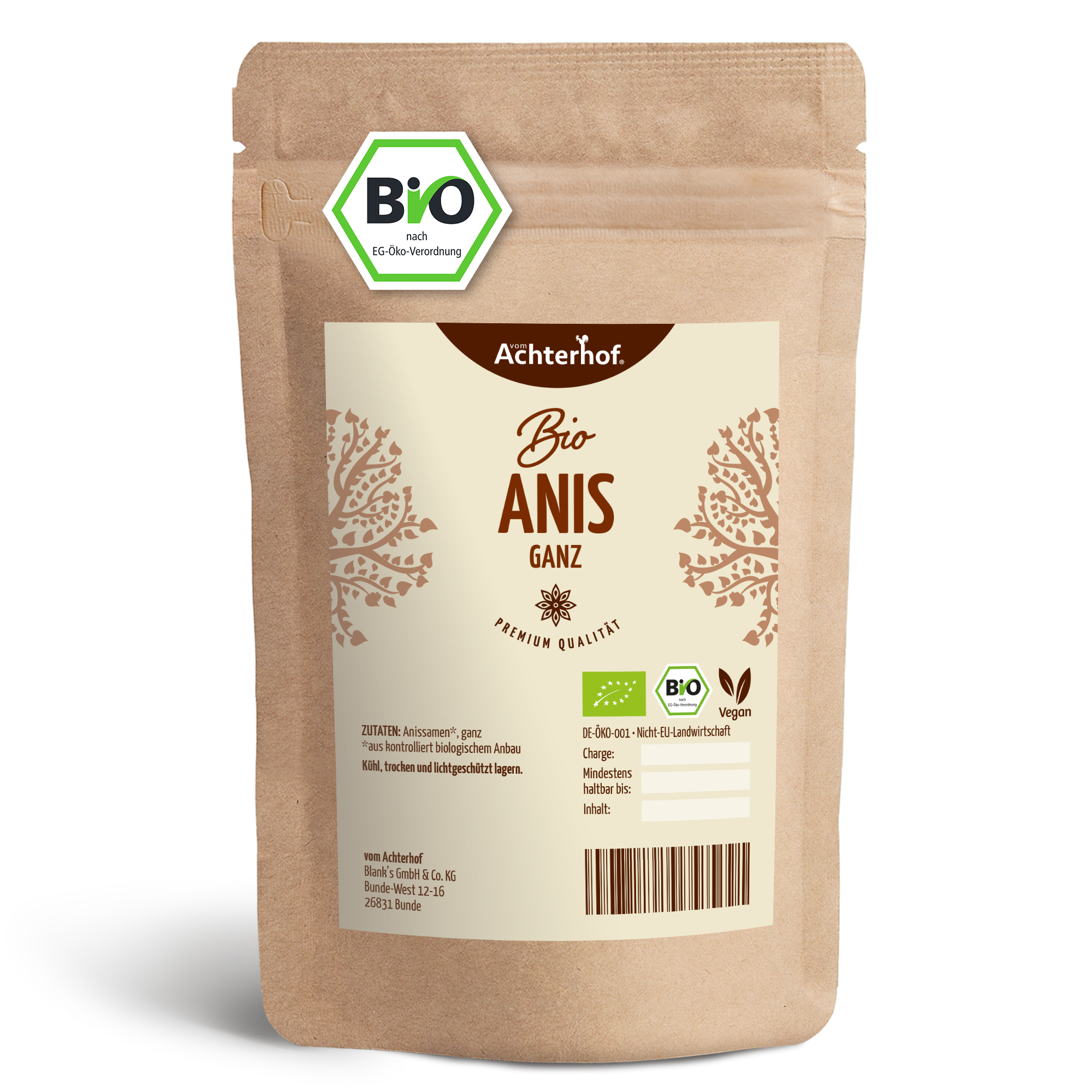 Anis ganz Bio (500g)