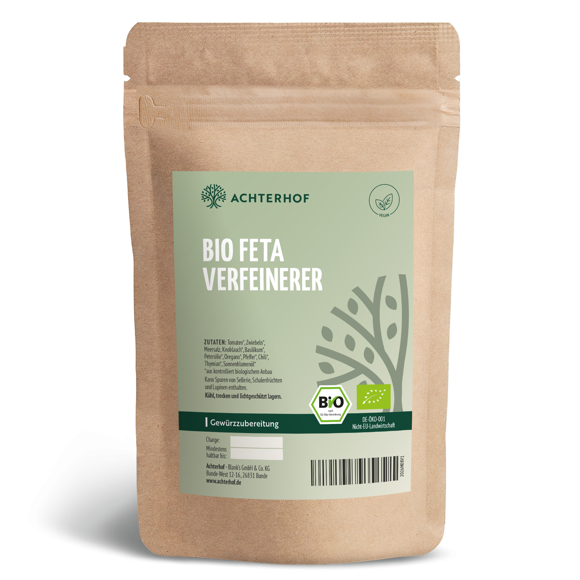 Feta Verfeinerer Gewürzzubereitung Bio (100g)