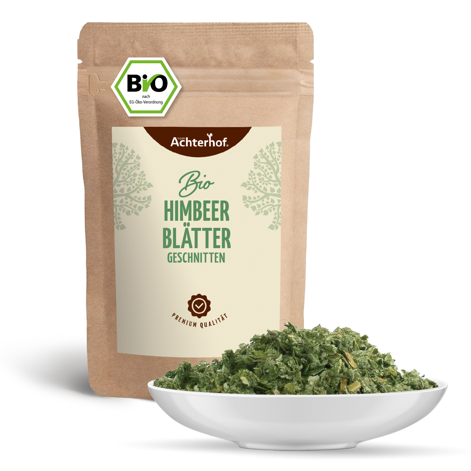 Himbeerblätter geschnitten Bio (250g)