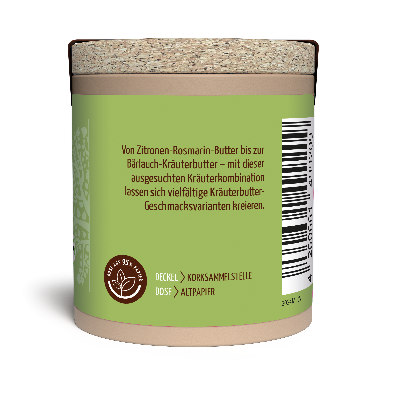 Kräuterbutter Gewürzzubereitung Bio (25g)
