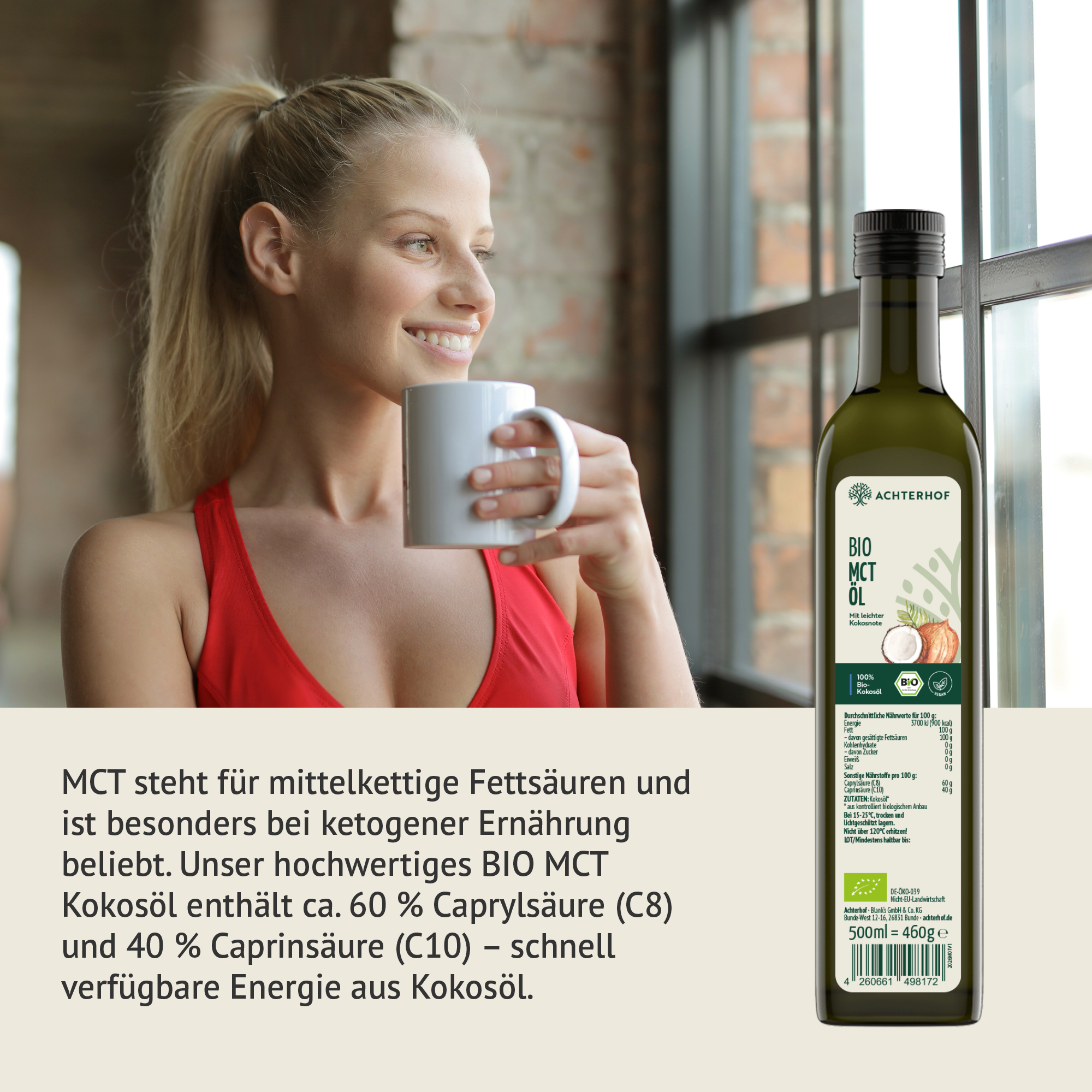 Bio MCT Öl (500ml)