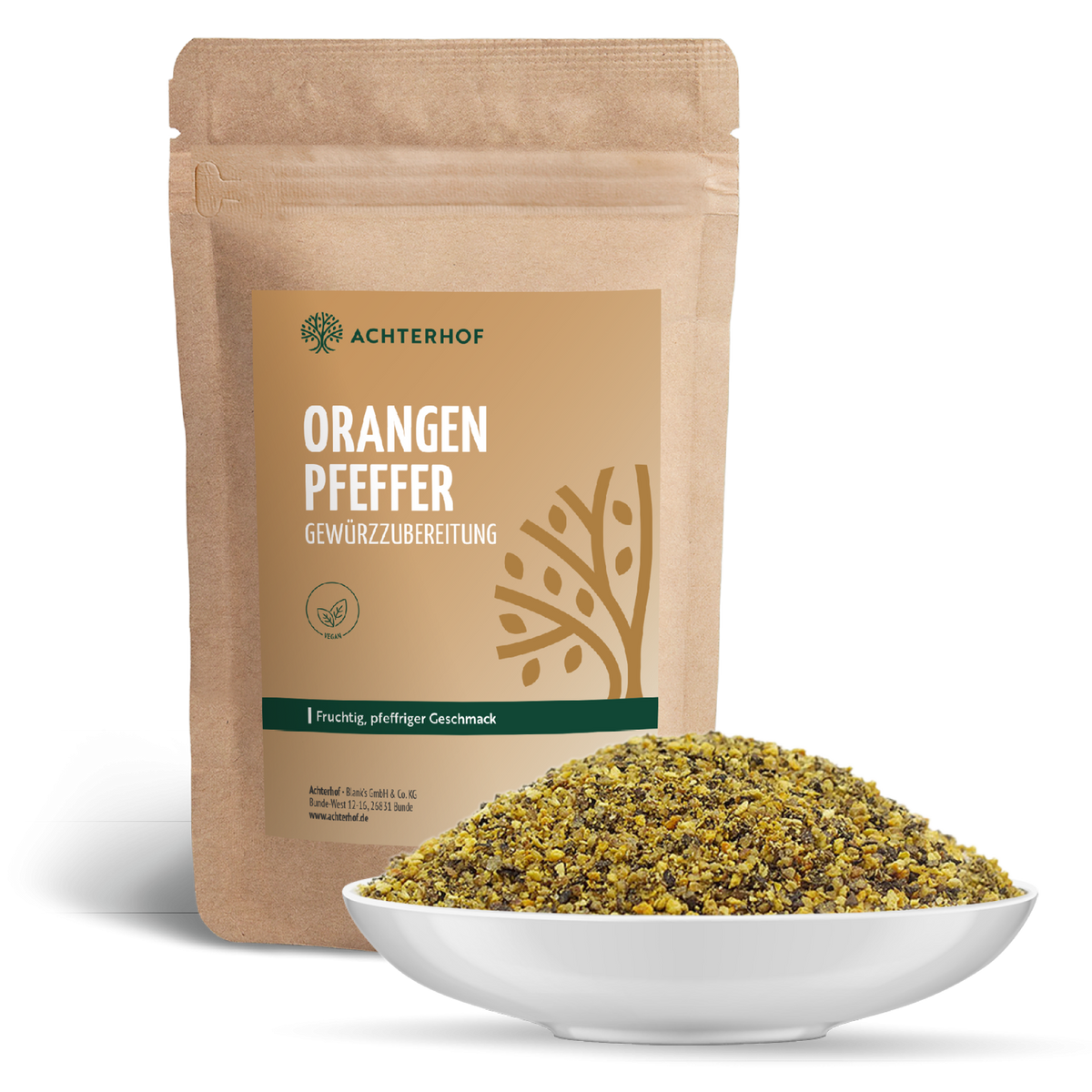 Orangenpfeffer Gewürzzubereitung (100g)