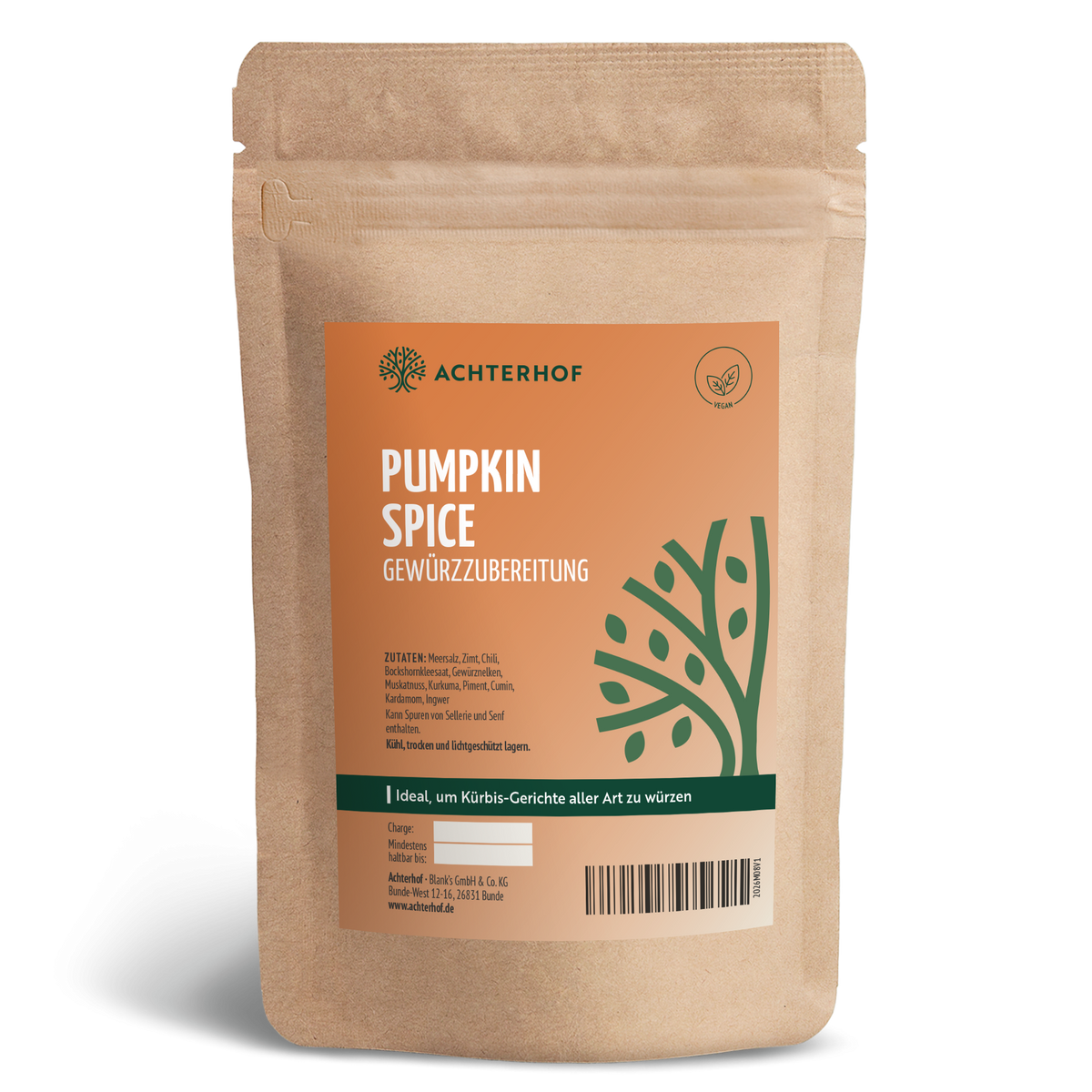 Pumpkin Spice Gewürzzubereitung (100g)