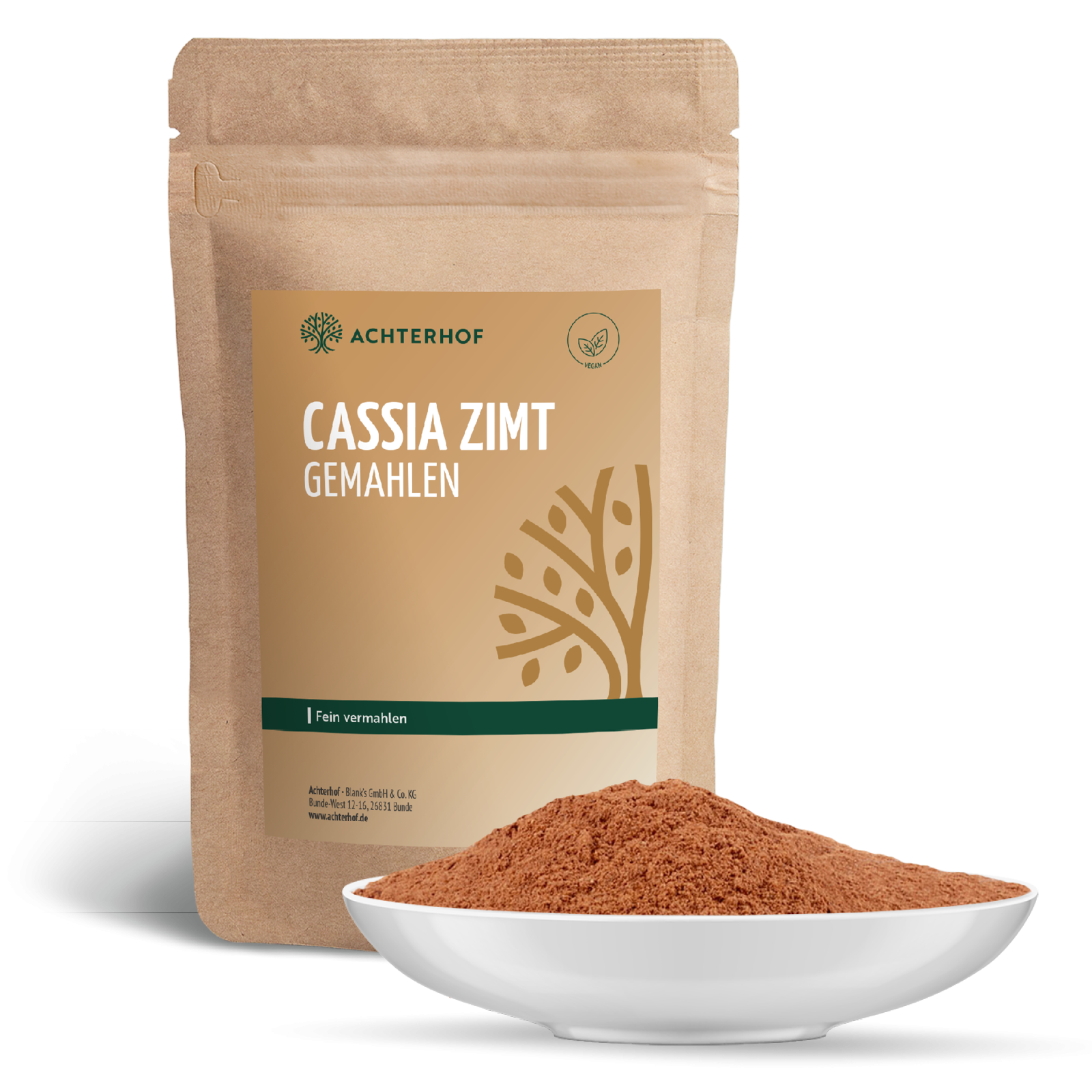 Cassia Zimt gemahlen (1000g)