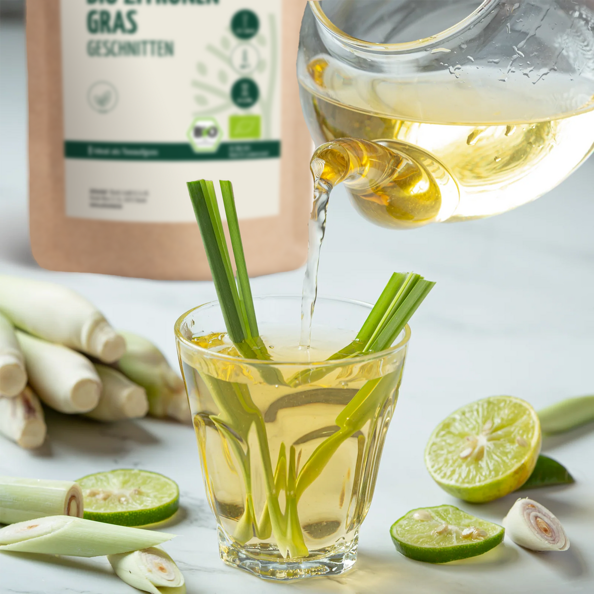 Zitronengras geschnitten Bio (500g)