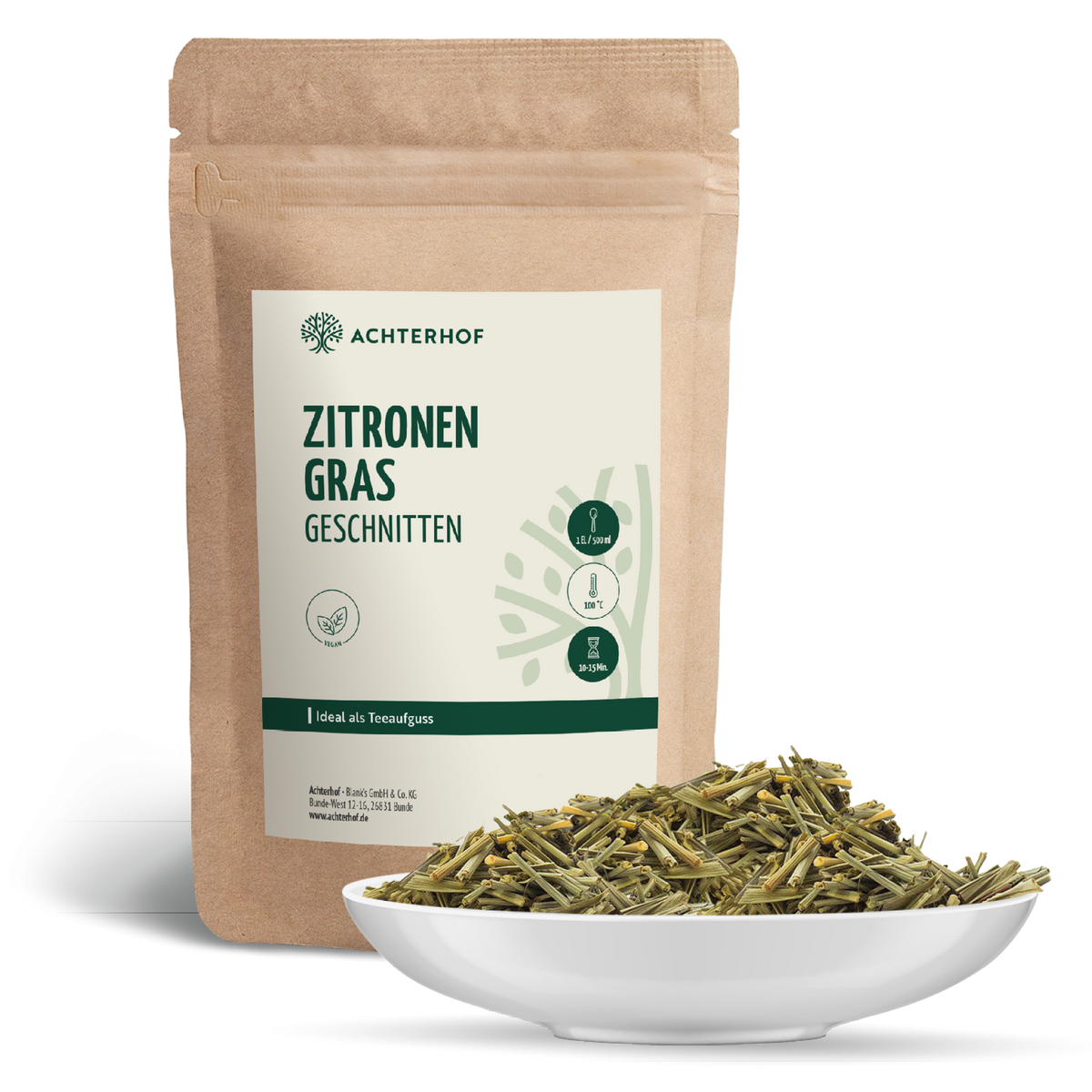 Zitronengras geschnitten (100g)