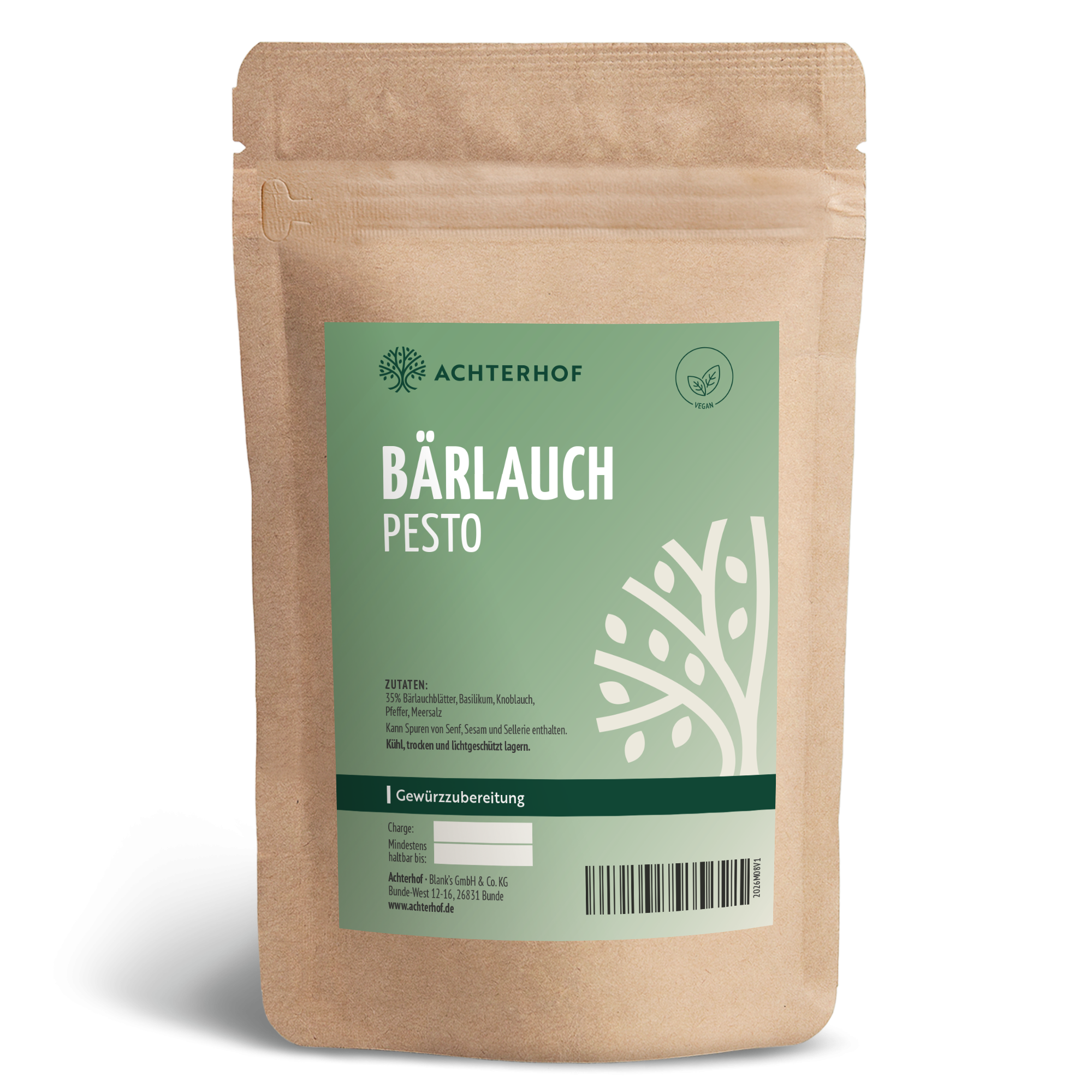 Bärlauch Pesto Gewürzzubereitung (100g)