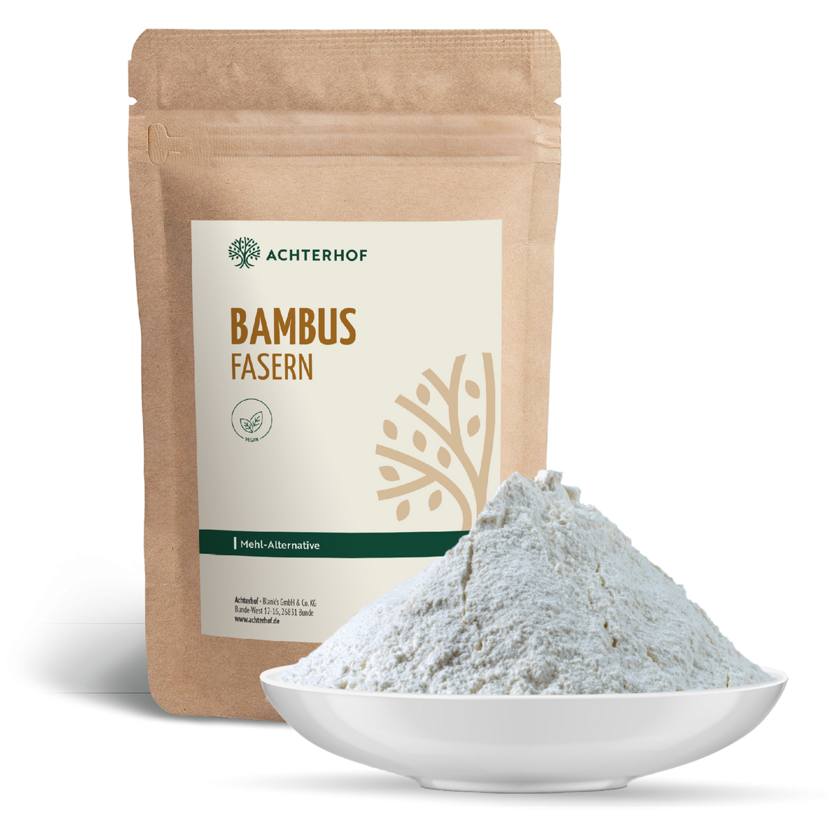 Bambusfasern gemahlen (1000g)