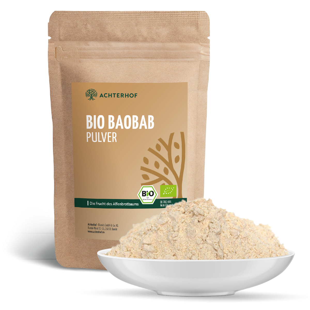 Baobab Pulver Bio (500g)