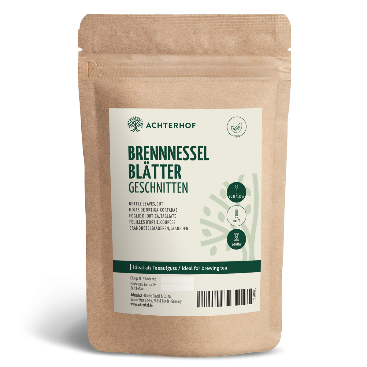 Brennnesselblätter geschnitten (100g)