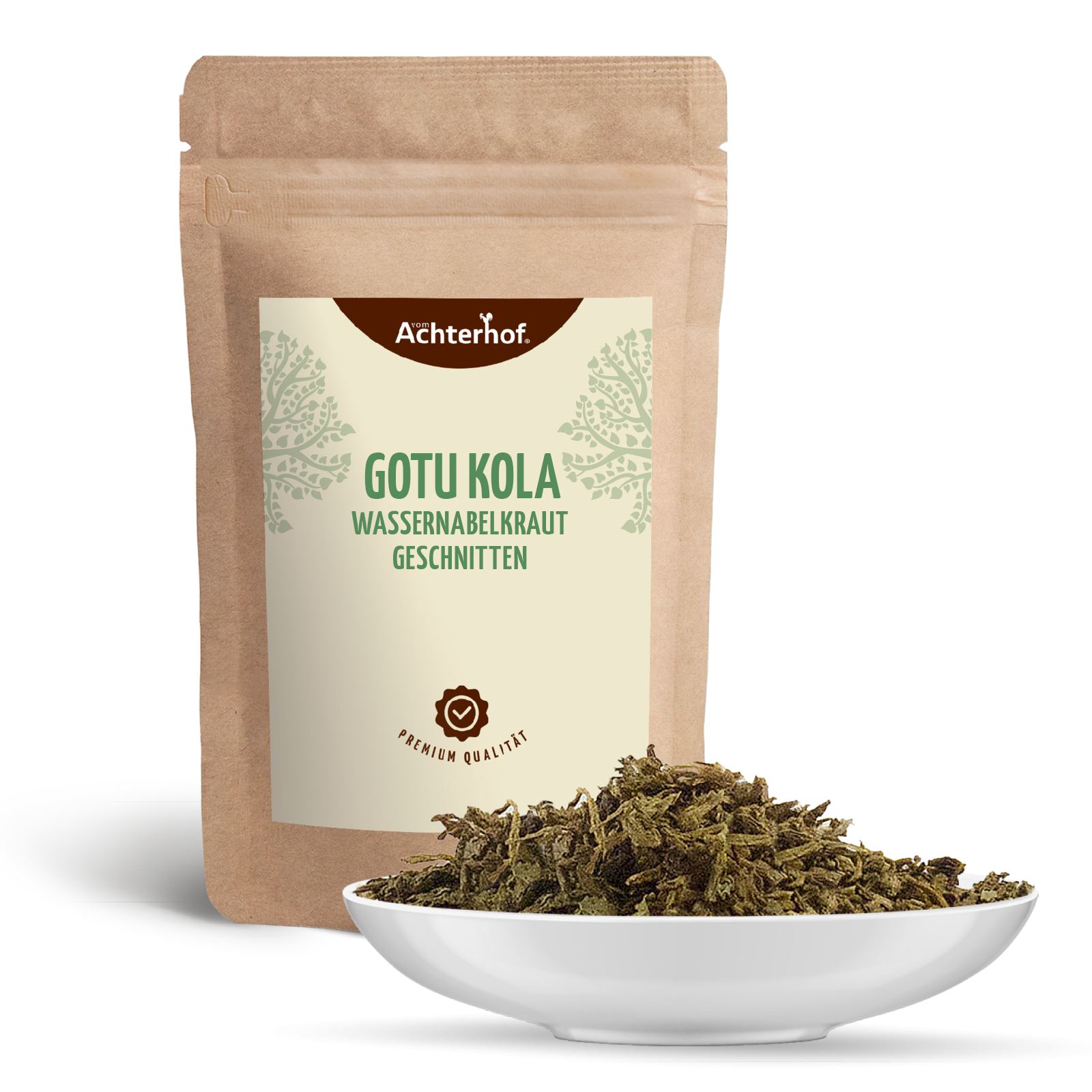 Gotu Kola Wassernabelkraut geschnitten (500g)