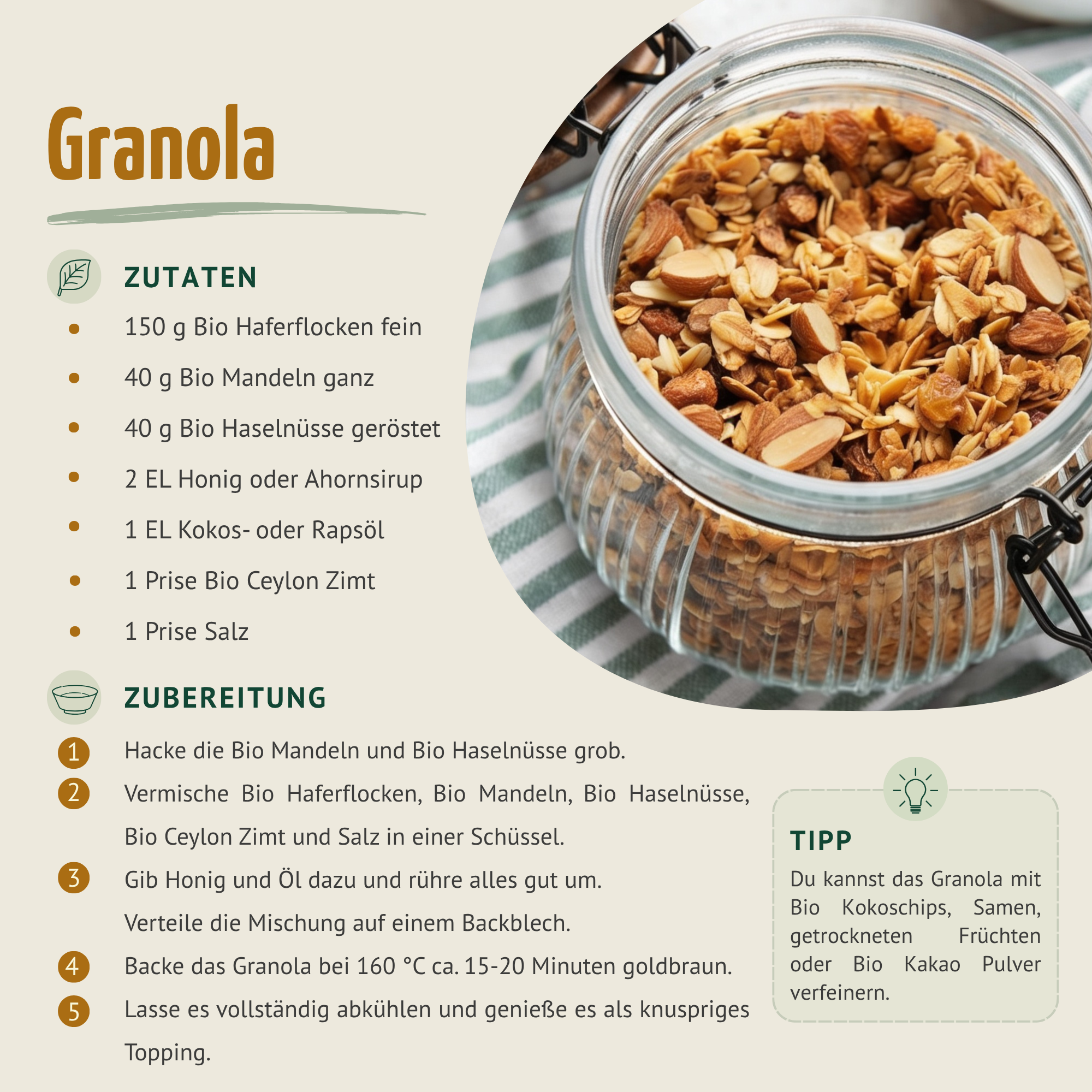 Bio Haselnüsse geröstet (250g)