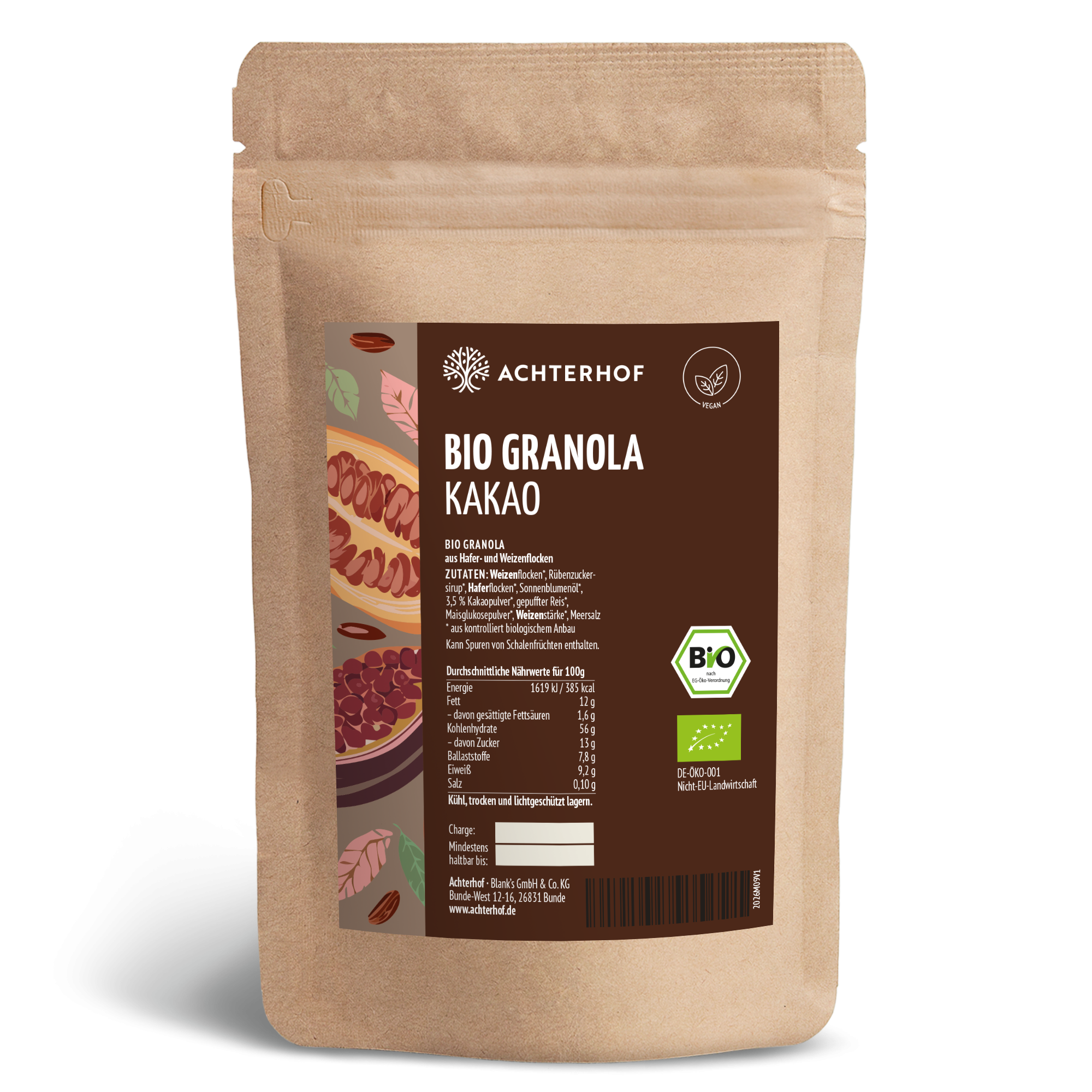Bio Granola Kakao (500g)