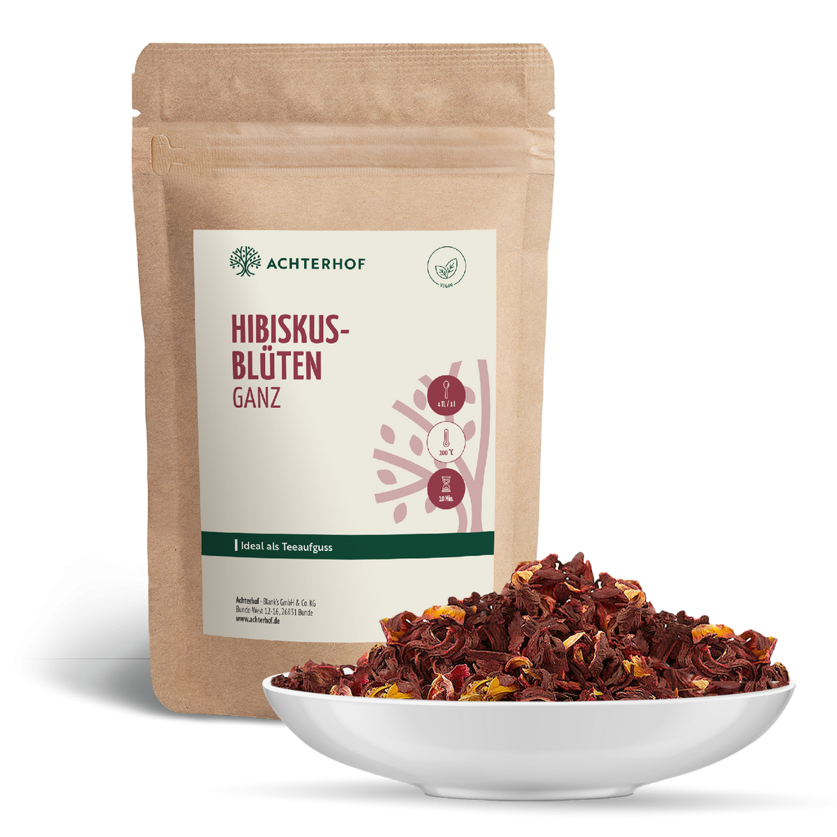 Hibiskusblüten ganz (1000g)