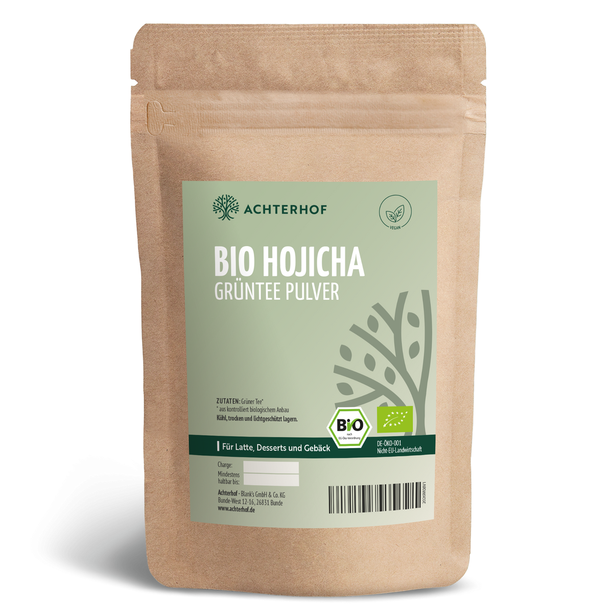 Bio Hojicha Pulver (100g)