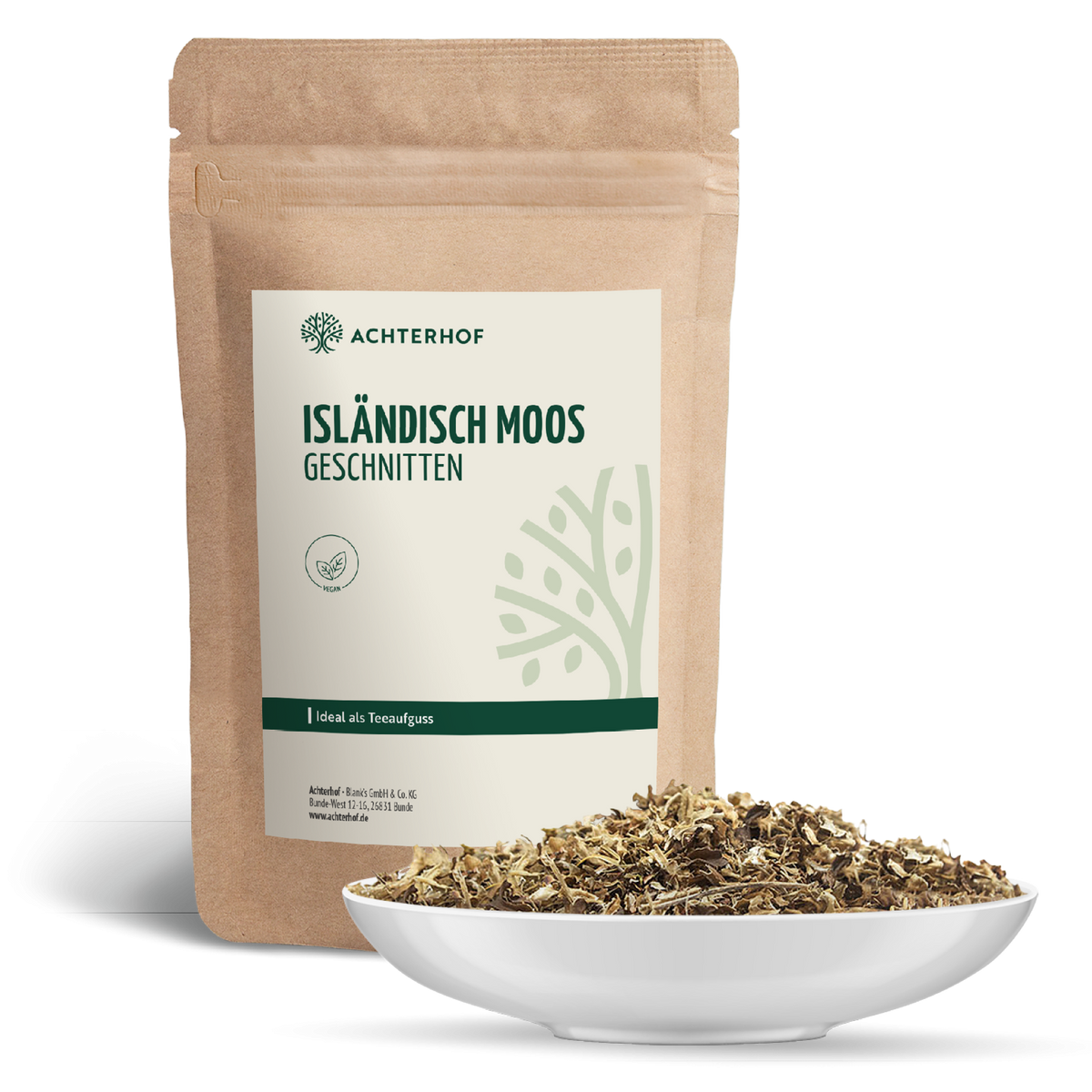 Isländisch Moos geschnitten (1000g)