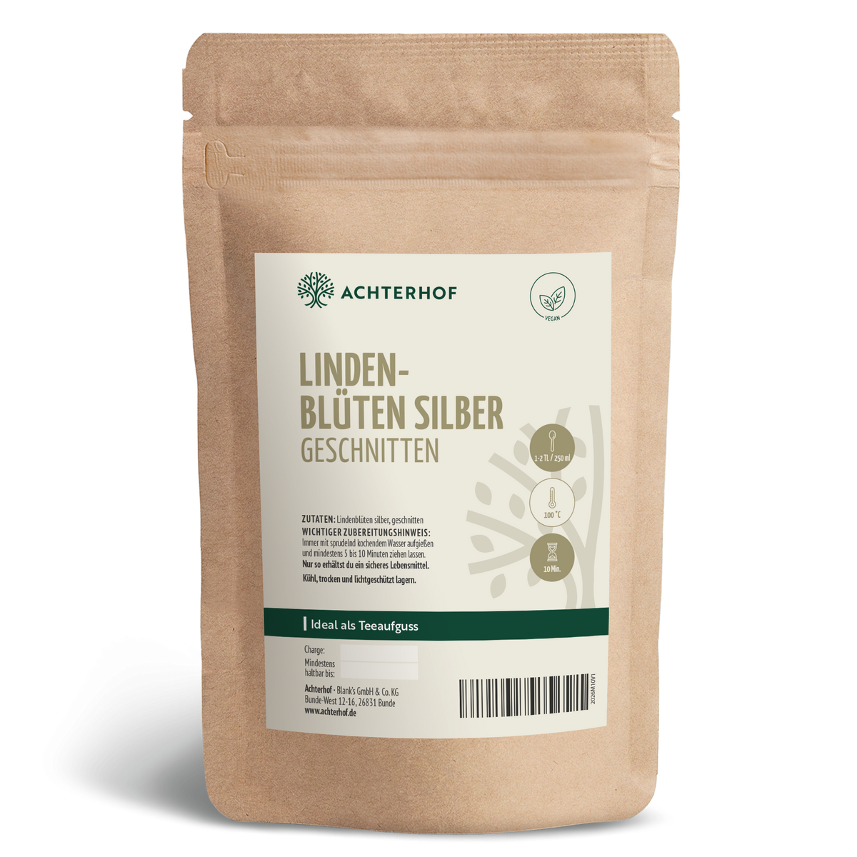 Lindenblüten silber geschnitten (100g)