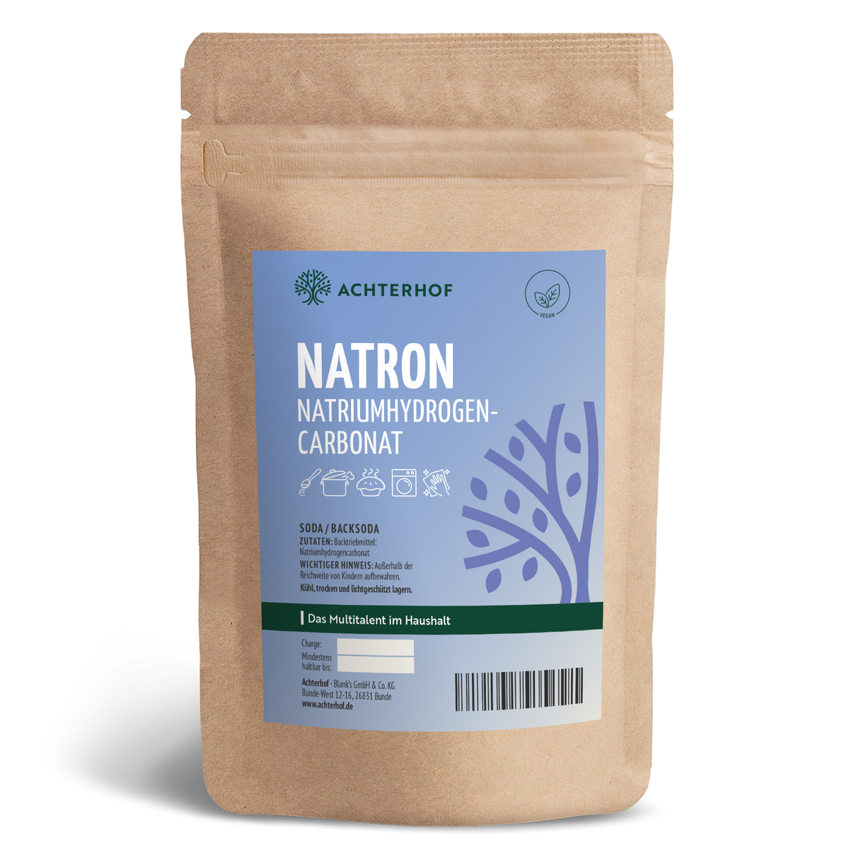 Natron Natriumhydrogencarbonat 500g