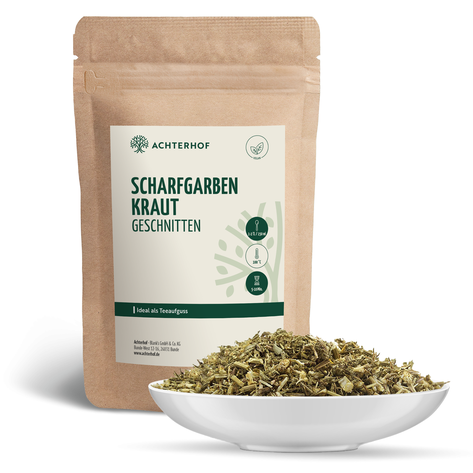 Schafgarbenkraut geschnitten (250g)