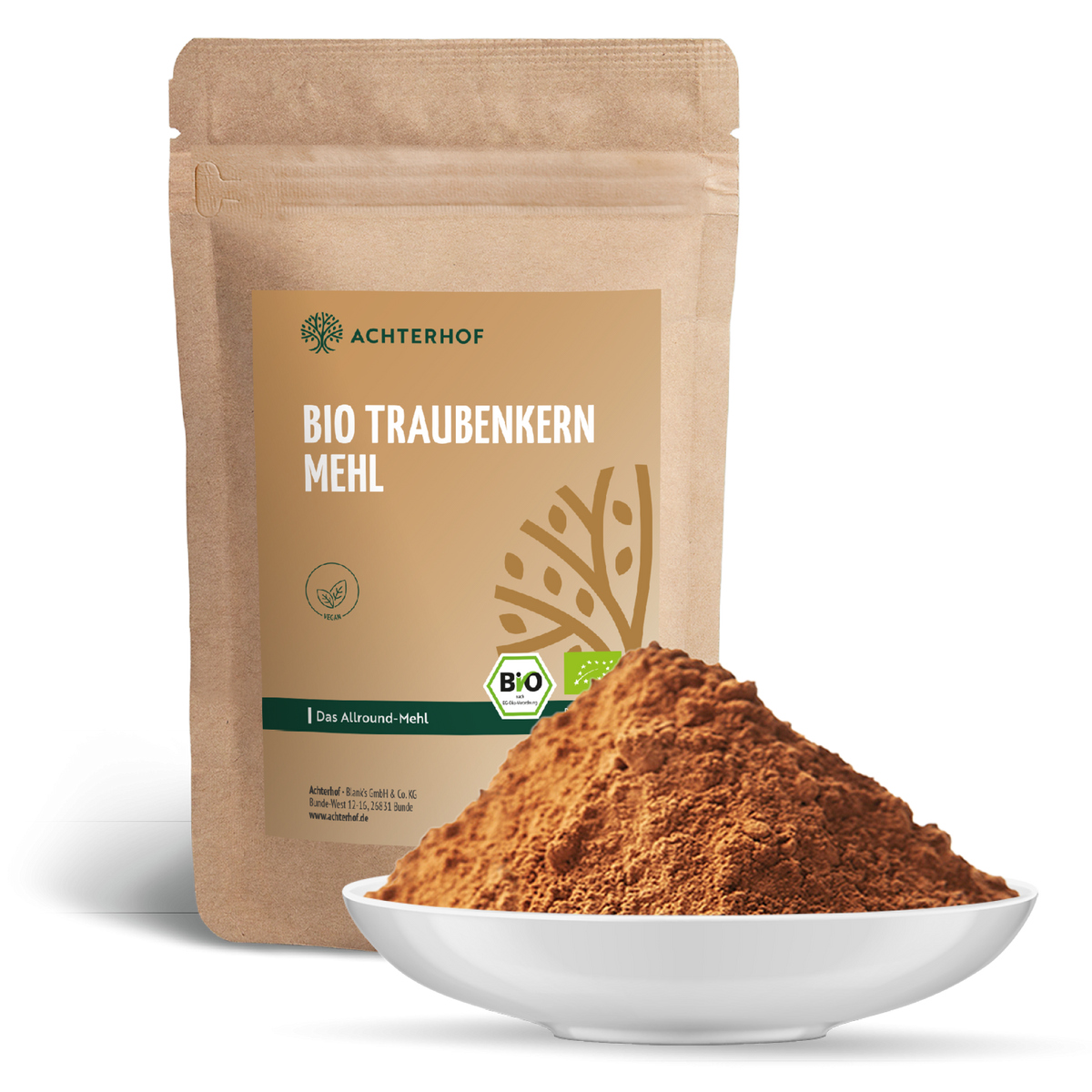 Traubenkernmehl Bio (500g)