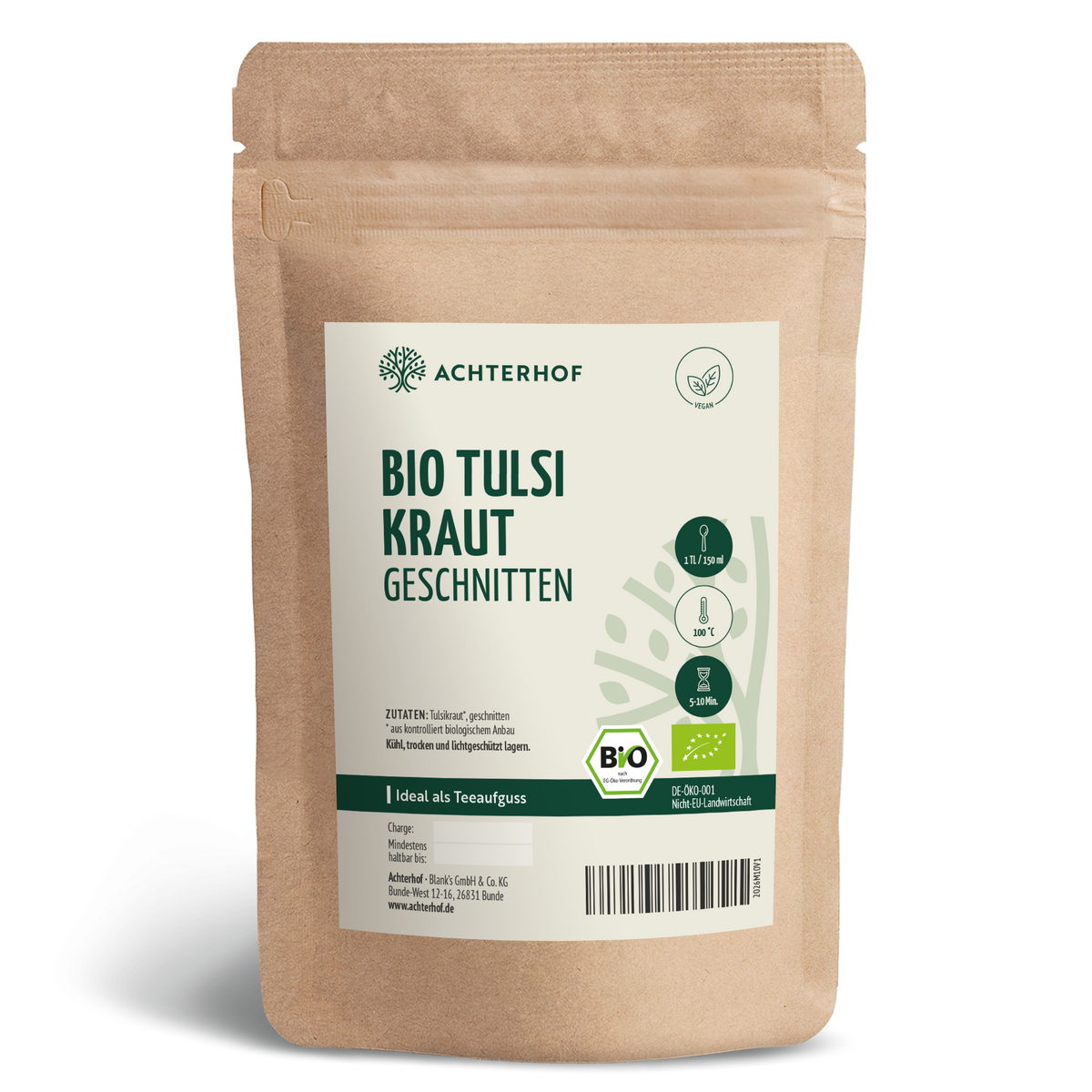 Tulsikraut geschnitten Bio (250g)