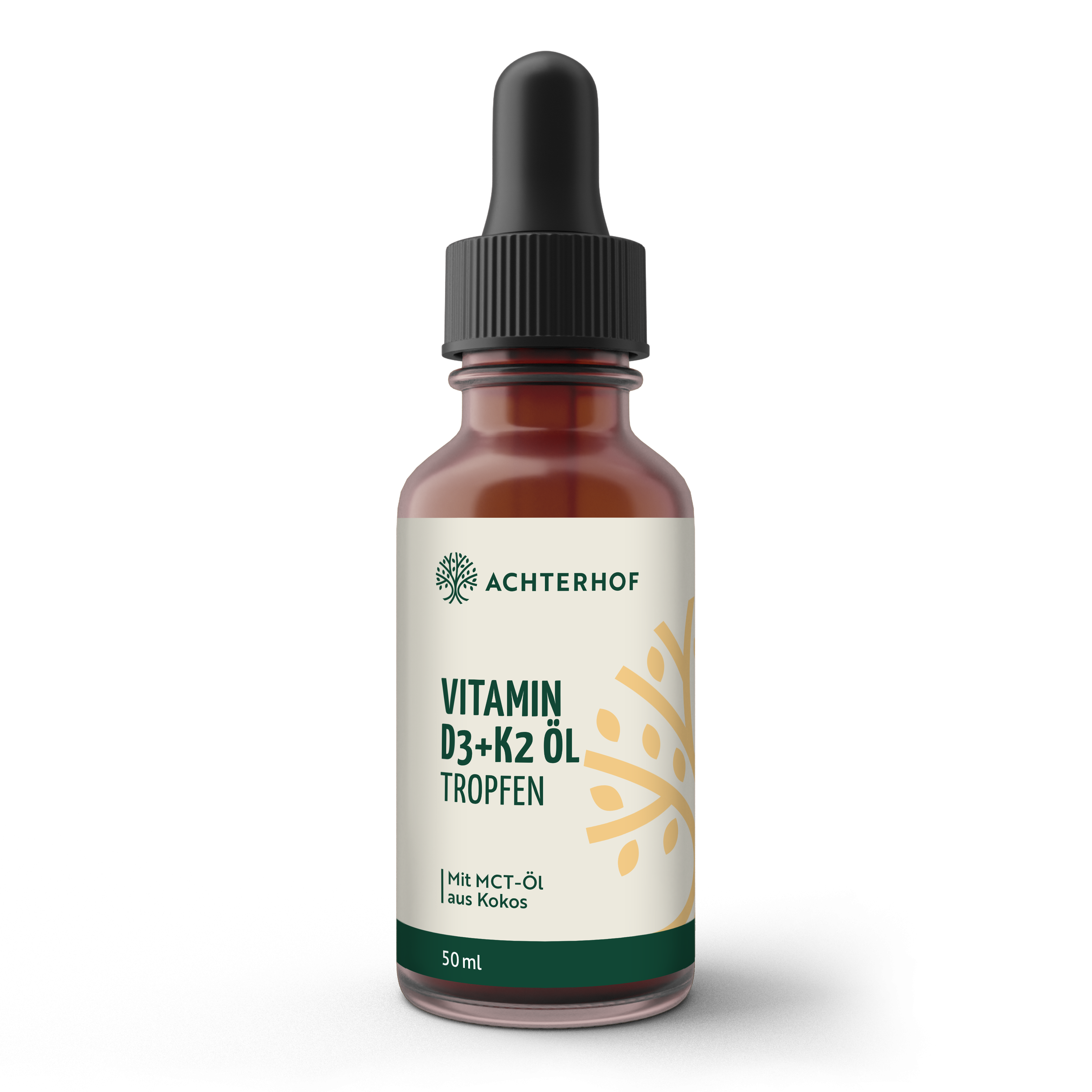 Vitamin D3+K2 Öl Tropfen (50ml)